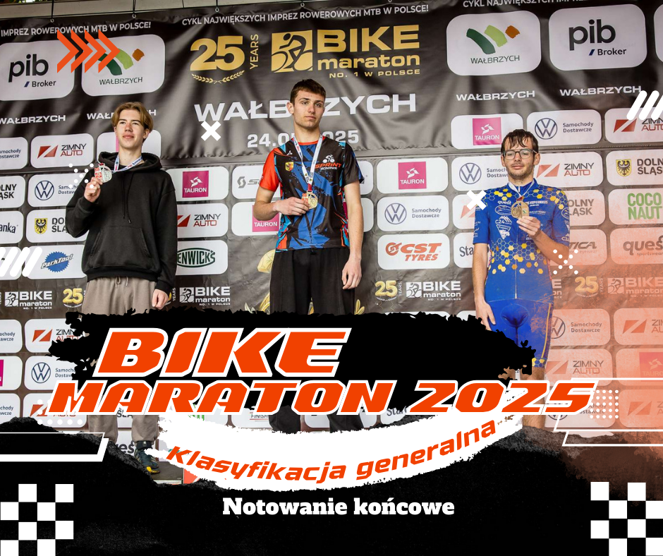 Bike Maraton MTB 2025 klasyfikacja generalna